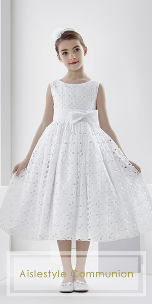 Aislestyle offer the high quality custom-made communion dresses at very low price