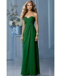 Zipper Sleeveless Floor-length Natural Sweetheart Bridesmaid Dresses