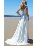 Chic Off the Shoulder Lace Pattern Bodice A-line Tulle Wedding Dress 