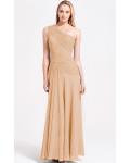 Zipper A-line Sleeveless Floor-length One Shoulder Bridesmaid Dresses