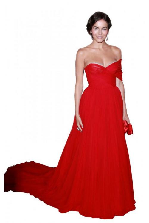 Floor-length One Sleeve Pleated Chiffon Long Prom Dresses