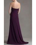 Sheath Sleeveless Empire Sweetheart Chiffon Bridesmaid Dresses