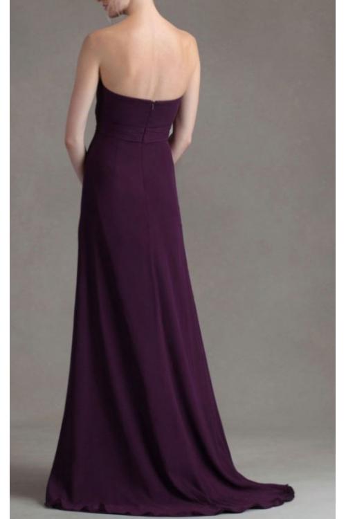 Sheath Sleeveless Empire Sweetheart Chiffon Bridesmaid Dresses