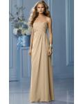 Zipper Sleeveless Floor-length Natural Sweetheart Bridesmaid Dresses