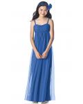 Chiffon Sleeveless Floor-length Spaghetti Straps A-line Bridesmaid Dresses