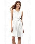 Sleeveless Jewel Knee-length None Chiffon Bridesmaid Dresses