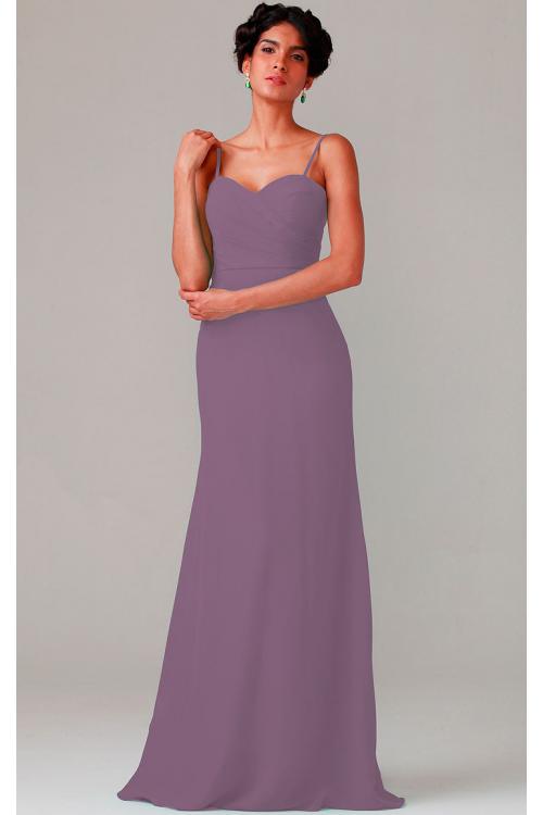 A-line Natural Sweetheart Chiffon None Bridesmaid Dresses