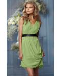 None Natural Sleeveless Knee-length Chiffon Bridesmaid Dresses