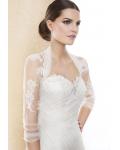 Charming 3/4 Length Sleeve Lace Wedding Jackets