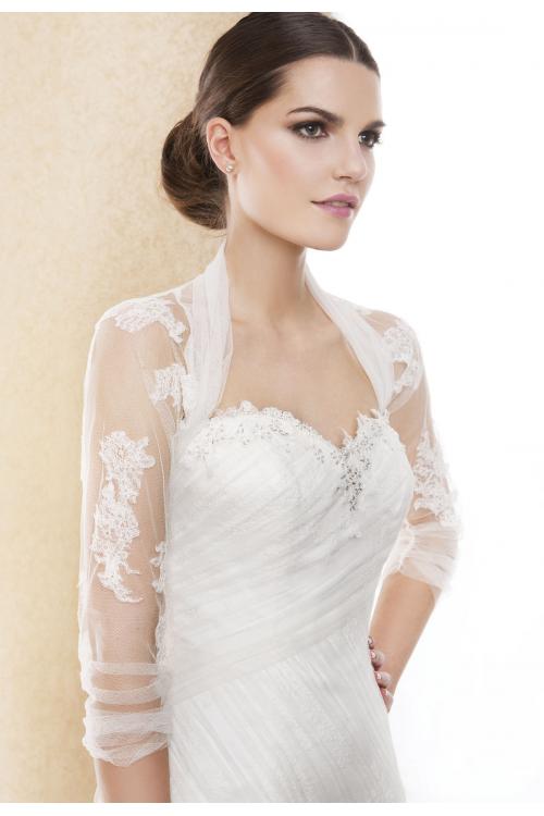 Charming 3/4 Length Sleeve Lace Wedding Jackets