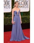 Elegant Illusion V Neck Long A-line Chiffon Prom Dress 
