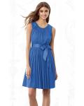 Sleeveless Jewel Knee-length None Chiffon Bridesmaid Dresses