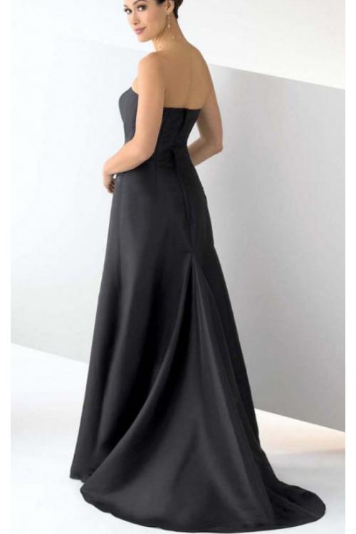 Princess Floor-length Zipper Strapless Natural Bridesmaid Dresses