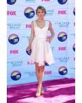 Taylor Swift Short Fashion Pleated Chiffon Pale Pink Prom Dress 