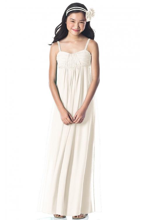 Chiffon Sleeveless Floor-length Spaghetti Straps A-line Bridesmaid Dresses