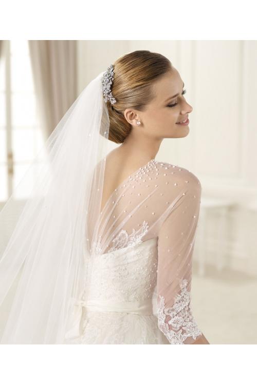 Honorable One Tier Tulle Wedding Veils 