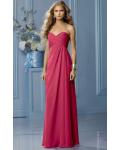 Zipper Sleeveless Floor-length Natural Sweetheart Bridesmaid Dresses