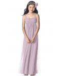 Chiffon Sleeveless Floor-length Spaghetti Straps A-line Bridesmaid Dresses