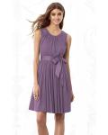 Sleeveless Jewel Knee-length None Chiffon Bridesmaid Dresses