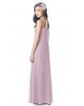 Chiffon Sleeveless Floor-length Spaghetti Straps A-line Bridesmaid Dresses