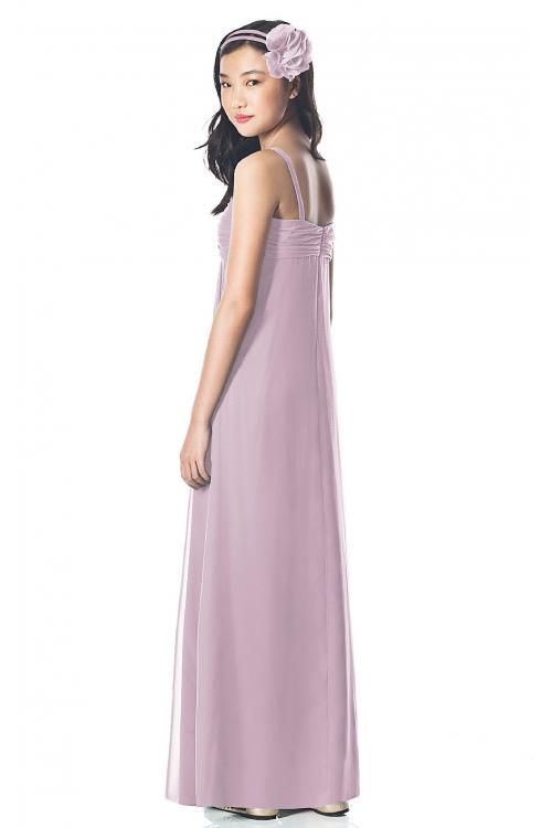 Chiffon Sleeveless Floor-length Spaghetti Straps A-line Bridesmaid Dresses