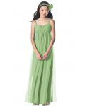 Chiffon Sleeveless Floor-length Spaghetti Straps A-line Bridesmaid Dresses