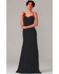 A-line Natural Sweetheart Chiffon None Bridesmaid Dresses