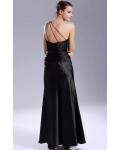 Taffeta Backless A-line Floor-length One Shoulder Bridesmaid Dresses