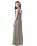 Chiffon Sleeveless Floor-length Spaghetti Straps A-line Bridesmaid Dresses