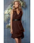 None Natural Sleeveless Knee-length Chiffon Bridesmaid Dresses