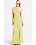 Zipper A-line Sleeveless Floor-length One Shoulder Bridesmaid Dresses