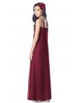 Chiffon Sleeveless Floor-length Spaghetti Straps A-line Bridesmaid Dresses