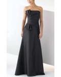 Princess Floor-length Zipper Strapless Natural Bridesmaid Dresses