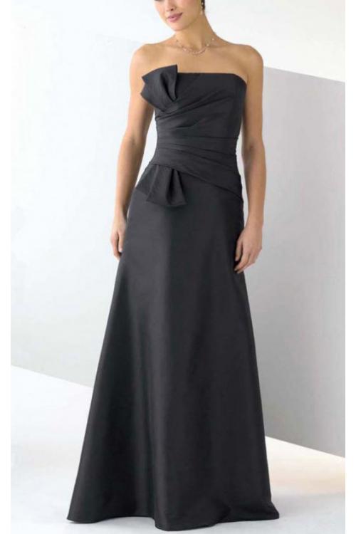 Princess Floor-length Zipper Strapless Natural Bridesmaid Dresses