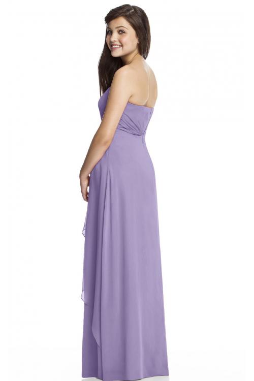 Strapless Zipper A-line Sleeveless Natural Bridesmaid Dresses