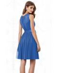 Sleeveless Jewel Knee-length None Chiffon Bridesmaid Dresses