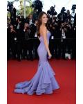 Gorgeous 66th Cannes Film Festival 2013 Red Carpet Ximena Navarrete Lavender Designer Prom Dress 