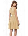 Sleeveless Jewel Knee-length None Chiffon Bridesmaid Dresses