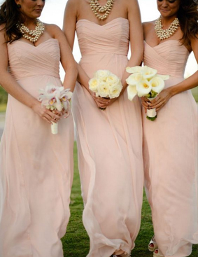 Strapless Bridesmaid Dresses